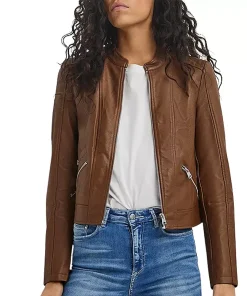 womens-brown-faux-leather-moto-jacket