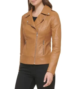 womens-brown-faux-leather-slim-fit-moto-jacket