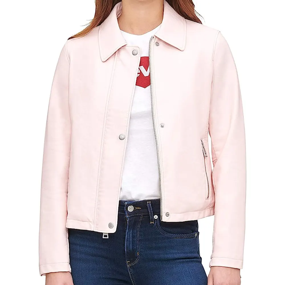 womens-classic-light-pink-faux-leather-jacket-2 womens-classic-light-pink-faux-leather-jacket