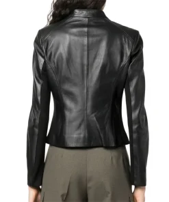 womens-collarless-black-faux-leather-jacket