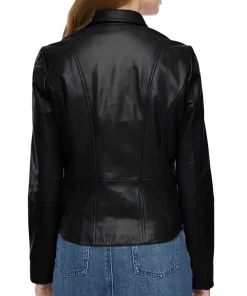 womens-elegant-black-faux-leather-moto-jacket