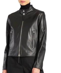 womens-high-neck-black-faux-leather-jacket