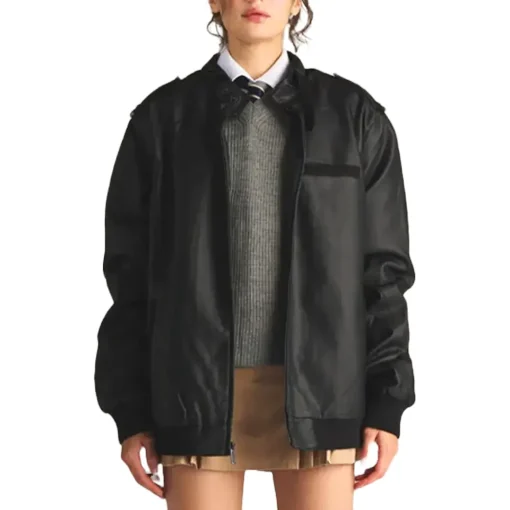 womens-iconic-black-faux-leather-racer-bomber-jacket