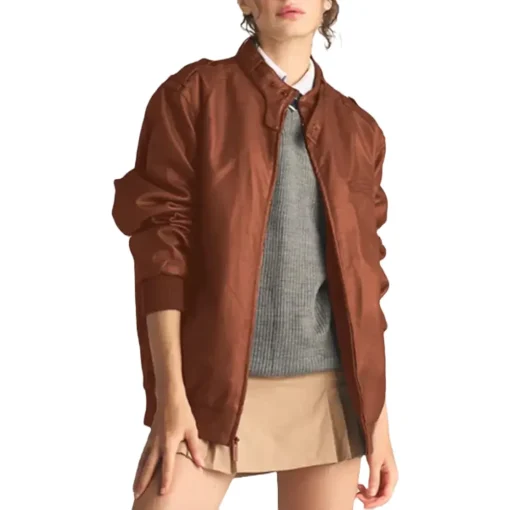 womens-iconic-cognac-faux-leather-racer-bomber-jacket