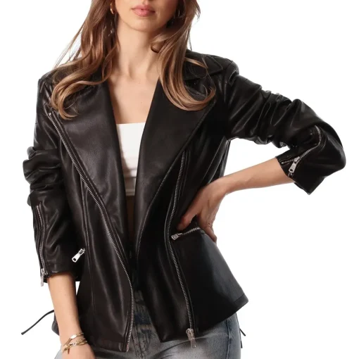 womens-lapel-collar-black-faux-leather-moto-jacket