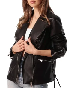 womens-lapel-collar-black-faux-leather-moto-jacket