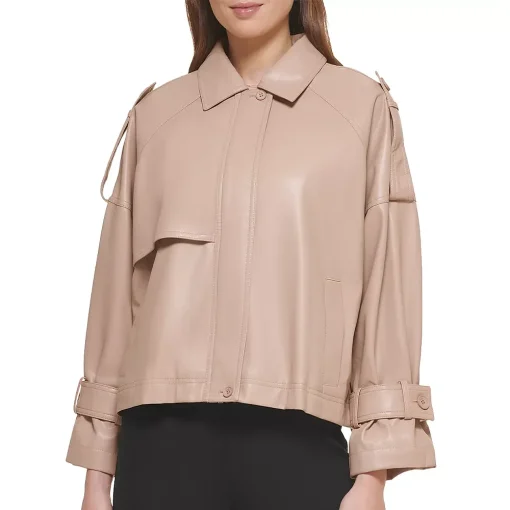 womens-light-brown-faux-leather-jacket