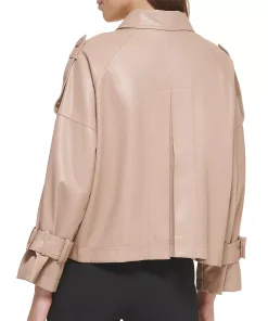 womens-light-brown-faux-leather-jacket