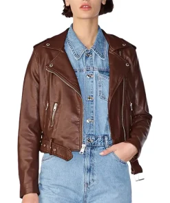 womens-moto-chocolate-brown-belted-faux-leather-jacket