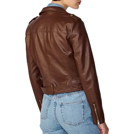 womens-moto-chocolate-brown-belted-faux-leather-jacket