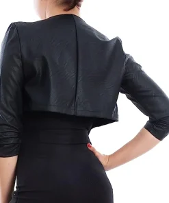 womens-open-front-black-faux-leather-cropped-jacket