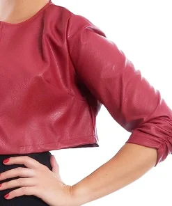 womens-open-front-maroon-faux-leather-cropped-jacket