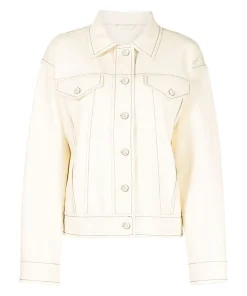 womens-oversized-cream-faux-leather-trucker-jacket