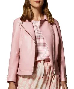 womens-pink-faux-leather-moto-jacket