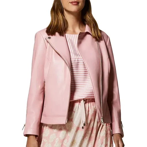womens-pink-faux-leather-moto-jacket