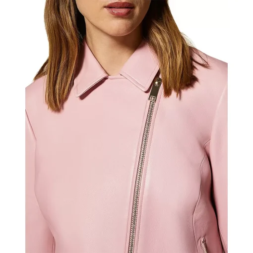 womens-pink-faux-leather-moto-jacket