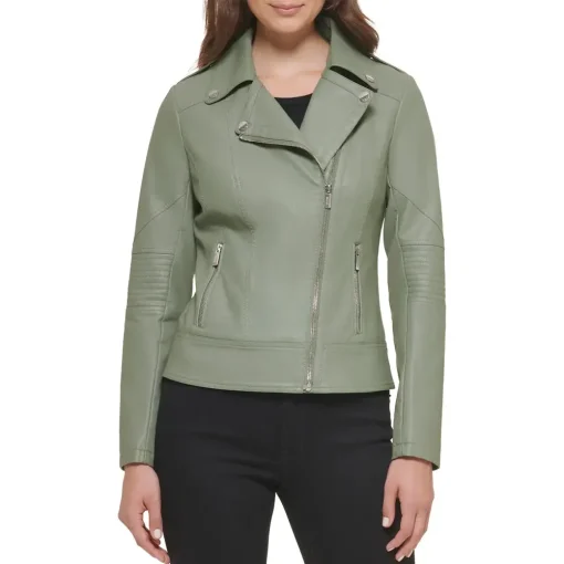 womens-sage-green-faux-leather-slim-fit-moto-jacket