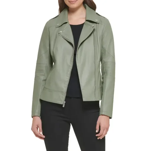 womens-sage-green-faux-leather-slim-fit-moto-jacket