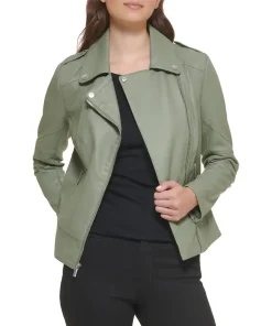 womens-sage-green-faux-leather-slim-fit-moto-jacket