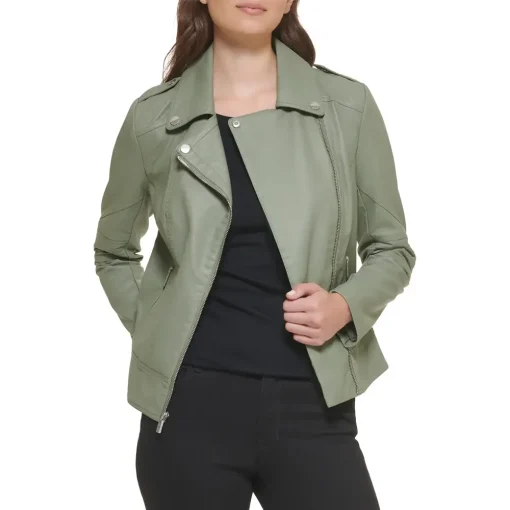 womens-sage-green-faux-leather-slim-fit-moto-jacket
