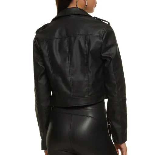 womens-solid-black-faux-leather-moto-jacket