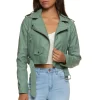 womens-solid-green-faux-leather-moto-jacket