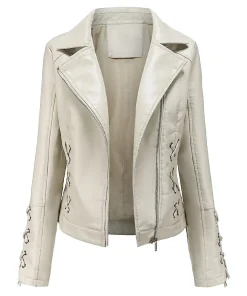 womens-zip-up-beige-faux-leather-slim-fit-jacket