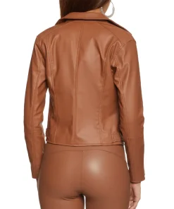 womens-zipper-detail-cognac-faux-leather-moto-jacket