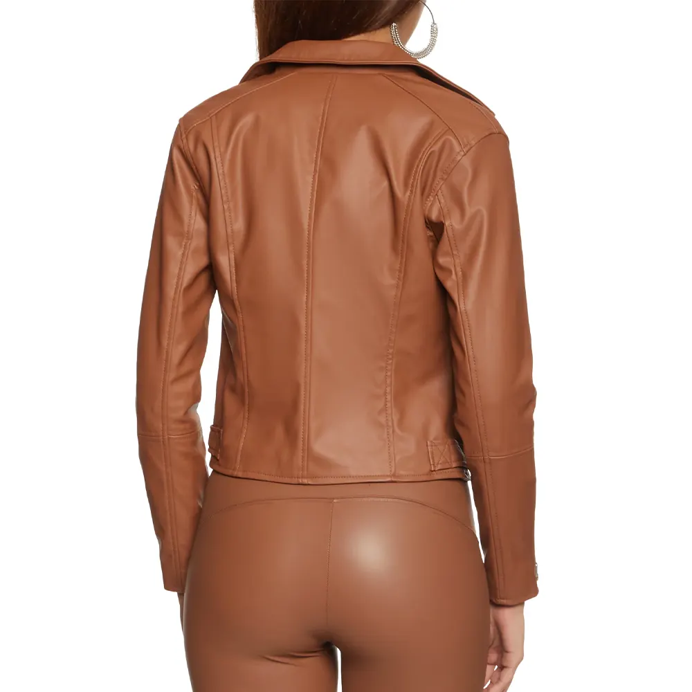 womens-zipper-detail-cognac-faux-leather-moto-jacket-3 womens-zipper-detail-cognac-faux-leather-moto-jacket