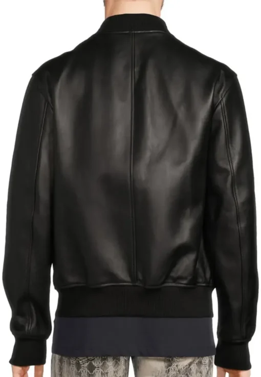 mens-black-bomber-faux-leather-slim-fit-jacket