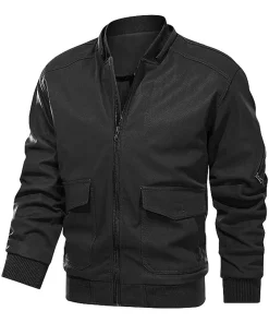 mens-casual-black-faux-leather-bomber-jacket-with-removable-hood
