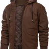 mens-casual-brown-faux-leather-bomber-jacket-with-removable-hood