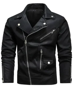 mens-classic-motorcycle-black-faux-leather-slim-fit-jacket