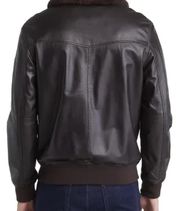 mens-dark-brown-faux-leather-bomber-jacket-with-shearling-collar