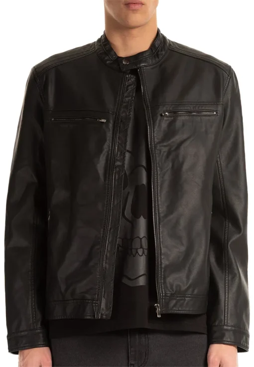 mens-iconic-faux-leather-black-biker-jacket