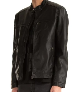 mens-iconic-faux-leather-black-biker-jacket