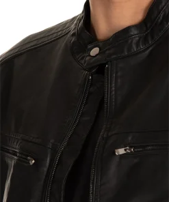 mens-iconic-faux-leather-black-biker-jacket