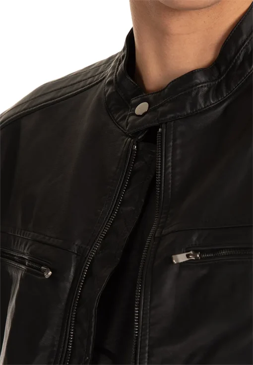mens-iconic-faux-leather-black-biker-jacket