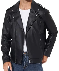 mens-motorcycle-black-faux-leather-jacket