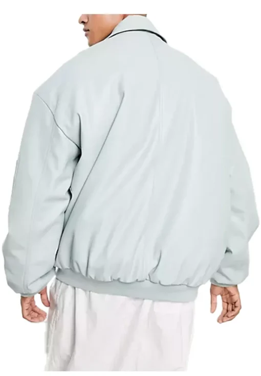 mens-oversized-light-blue-faux-leather-bomber-jacket