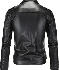 mens-retro-black-faux-leather-biker-jacket