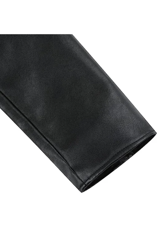 mens-stand-collar-casual-black-faux-leather-jacket