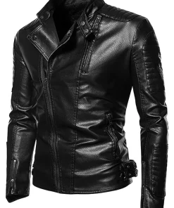 mens-vintage-asymmetric-zip-black-faux-leather-jacket