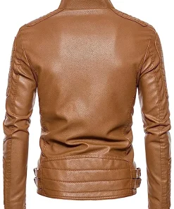 mens-vintage-asymmetric-zip-brown-faux-leather-jacket