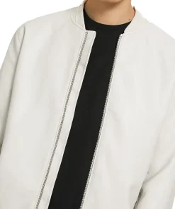 mens-white-bomber-faux-leather-jacket