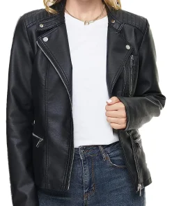 women-zip-up-motorcycle-black-faux-leather-jacket