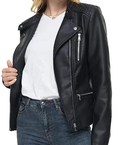 women-zip-up-motorcycle-black-faux-leather-jacket