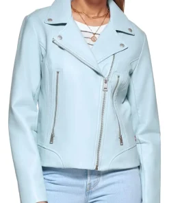 womens-asymmetrical-zipper-light-blue-faux-leather-jacket