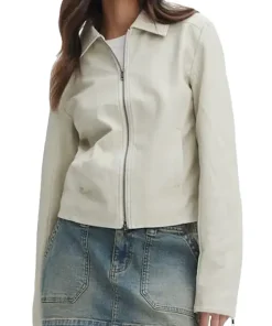 womens-beige-faux-leather-fitted-long-sleeve-jacket
