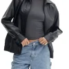 womens-black-faux-leather-drop-shoulder-oversized-jacket